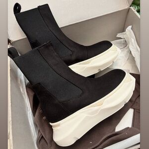 Rick Owens Drkshdw Abstract Beetle Sneaker - Size 37 - New with Box and Dustbag